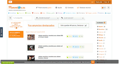 Desktop Screenshot of manuncios.es